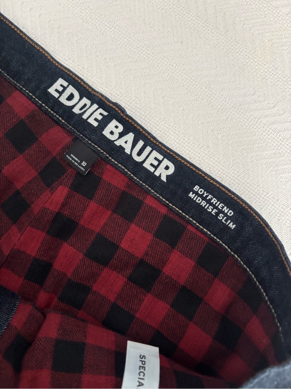 Eddie Bauer Dark Blue Straight Leg Pants - Picture 4 of 11